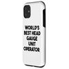 iPhone 11 World's Best Head Gauge Unit Operator Case