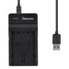 USB-Akku-Ladegerät kompatibel mit Panasonic CGA-S001E