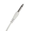 RockJam Karaoke Microphone Wired Unidirectional Dynamic Microphone with Three Metre Cord - White