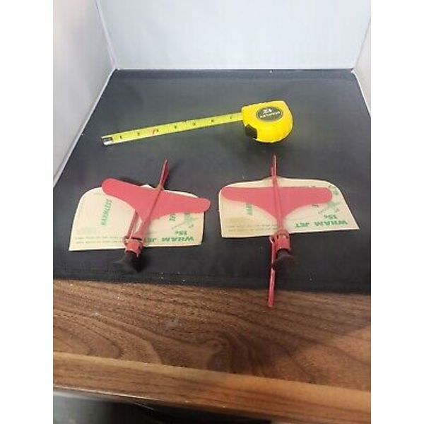 2 Vintage Wham jets  Toys  PALMER PLASTIC WOODSIDE N.Y. U.S.A.