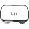 APDTY 53518 Rectangular Headlamp Retaining Ring With 4 Retaining Screws