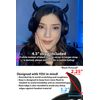 Devil Horns for Headphones (Burnt Sparkle)