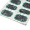 sourcing map 24pcs Inner Tyre Patch Repair Kit Motorcycle Tyre Puncture Patches