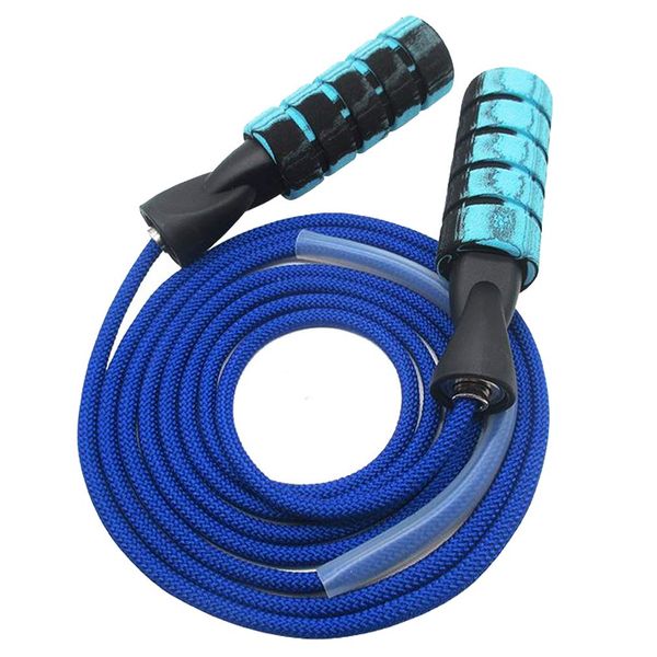 Arycrack Jump Ropes, Skipping Rope with Foam Antiskid Handles for Aerobic Exercise Like Speed Training, Boxing, Fitness (Blue)