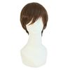 MapofBeauty Fashion Men's Short Straight Wig (Maple Sugar)