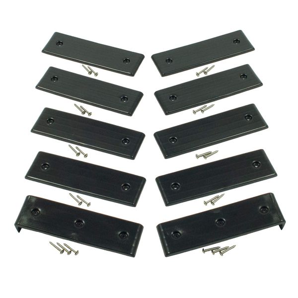 Ironwood Pacific E-Z Slide Trailer Pads | Kit 3 | Black