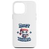 iPhone 13 Pro Max Cute Diet Ninja Protein Shake Skeleton Ninja Case