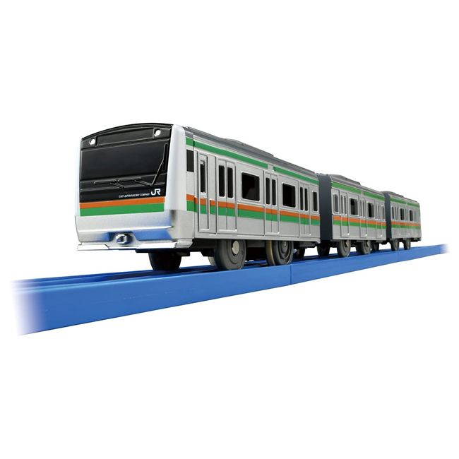 Takara Tomy PLARAIL TAKARA TOMY Plarail S-31 E233 Series Shonan Color (Dedicated Connection Specification), Trains, Toy, For Ages 3 and Up, Toy Safety Standards Passed, ST Mark Certification, PLARAIL