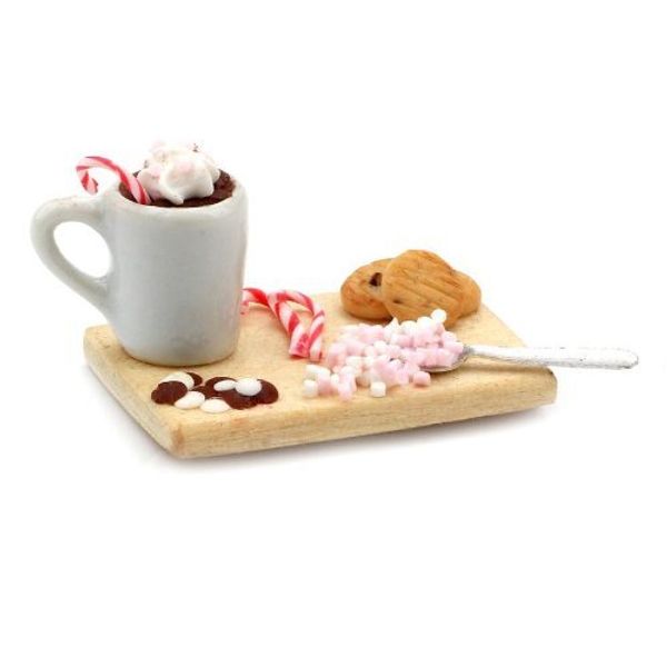 MyTinyWorld Dolls House Miniature Hot Chocolate Deluxe Progress Board