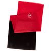 Had Unisex solid tube scarf, Fuchsia - Fleece Black