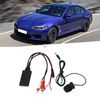 Kuuleyn Car Bluetooth AUX Module, Bluetooth AUX Module 2 RCA Cable Adapter with Hands‑Free Microphone For Universal Car