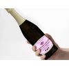Personalised Champagne Wine Bottle Label Custom - Any Wording
