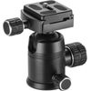 Barska AF12544 1/4 3/8 Ball Joint Tripod Head & Quick Release Mounting Adapter