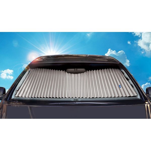 21" Original Retractable Shade™  Fits 21 Inch Windshields by DashDesigns SS021