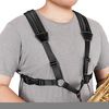 POGOLAB Double Shoulder Adjustable Sax Strap for Alto/Tenor/Baritone/Soprano