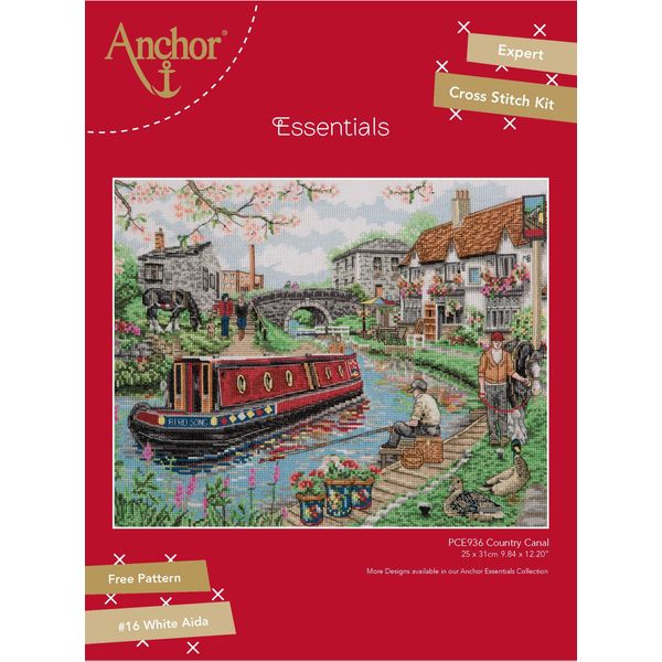 Anchor Cross Stitch kit, Cotton, Multicoloured, 31x31cm