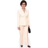Rachida Dati (Cream Suit) Pappaufsteller mini