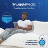 Snuggle-Pedic Shredded Memory Foam Pillow - The Original Cool Pillows for Sid...