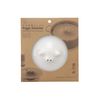 Marna K092 Pig Dropping Splash 6.9 inches (17.5 cm) (Silicone/White) Drop Lid (Heated/Microwave/Dishwasher Safe)