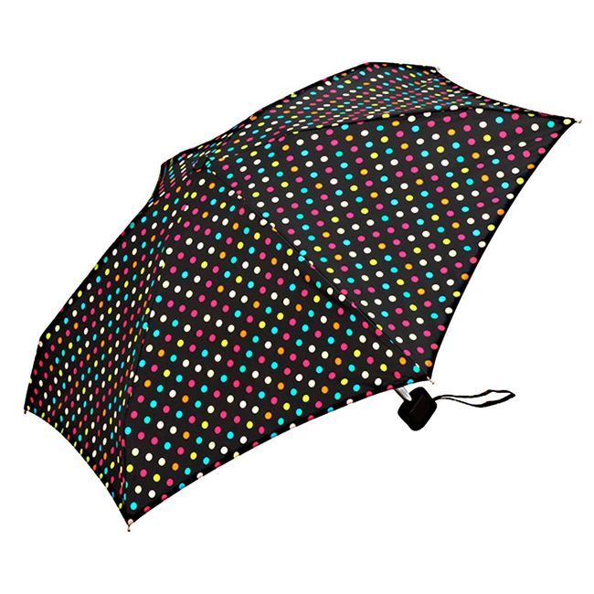 KiU K31-002 Tiny Umbrella, Marble Dot, 18.5 inches (47 cm), Compact, For Rain or Shine, Women's, Men's, Folding Umbrella