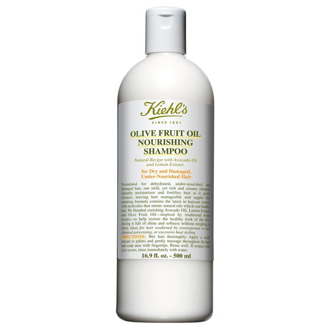 Kiehls 12988528644 Olive Fruit Oil Nourishing Shampoo -For Dry and Damaged44; Under-Nourished Hair - 500ml-16.9oz