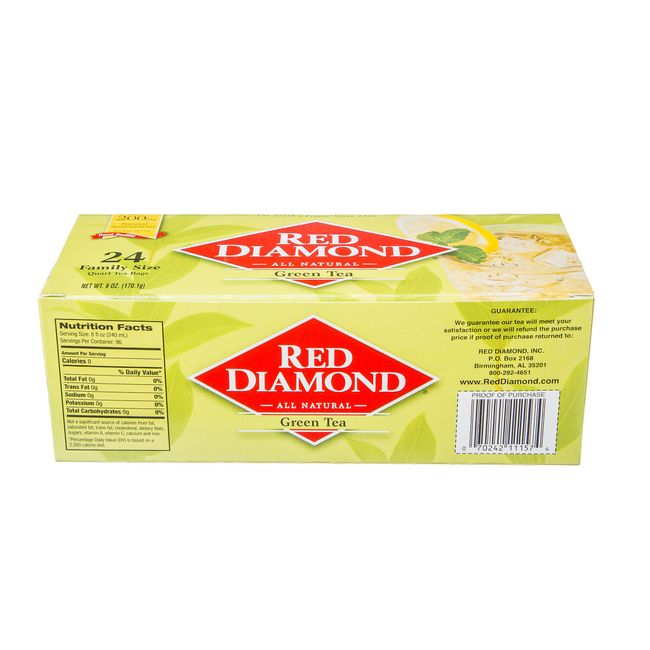 Red Diamond Iced Tea Bags Quart Size 24 ct - Red Diamond