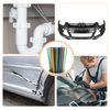 sourcing map 20pcs 8 Inch Plastic Welding Rods PP Welding Strips for Plastic Welder Black