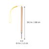 STOBOK Telescopic Pointer, Teacher Pointer Stick with Hand Lanyard Teaching Pointers Extendable Hand Pointer Stainless Steel Classroom Whiteboard Pointer for Teachers (Gold)