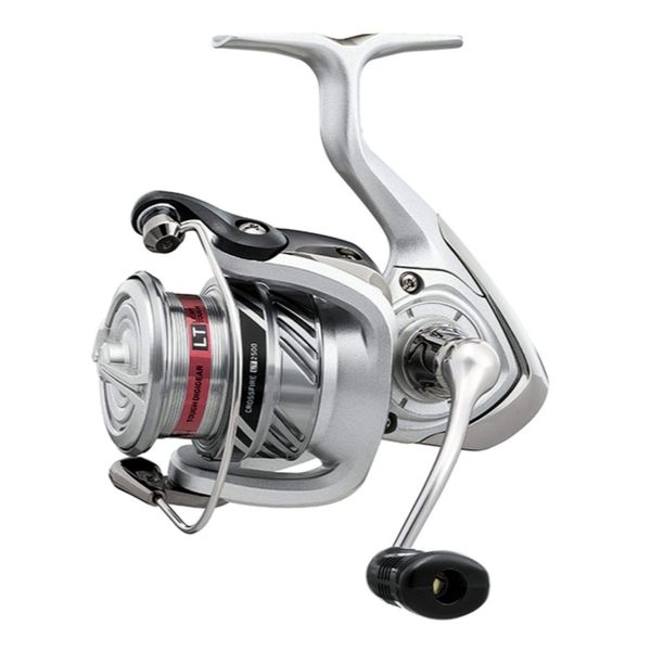 DAIWA Crossfire LT Spinning Reel, Silver, 4000