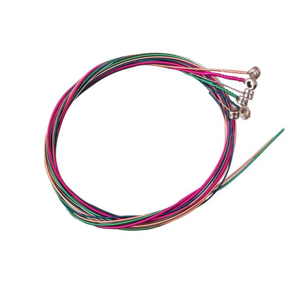 Guitar Strings, 6 Pcs Replacement Steel String for Guitar, Create a Wonderful Voice