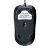 Sanwa Supply MA-122HBK Wired USB Mouse Quiet Optical 3 Button Medium Black