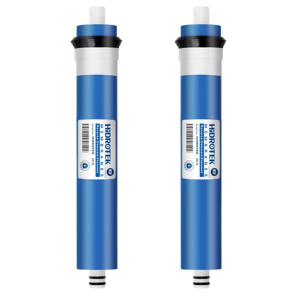 2 Pack Universal Compatible 50 GPD Reverse Osmosis RO Membrane NSF certificated
