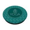 Zen Hamsa Hand Yoga Block Pattern PopSockets with Interchangeable PopGrip