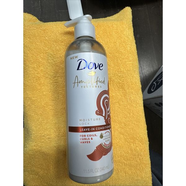 Dove amplified textures moisture lock leave-in conditioner 11.5 oz per