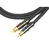 Belden BELDEN 8412-BLACK RCA Cable with Plug 3.0ft (92cm) [Red and Blue Pair]