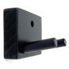 Black Single Full Size Bat Rack Baseball Softball Sport Display Wall Hang
