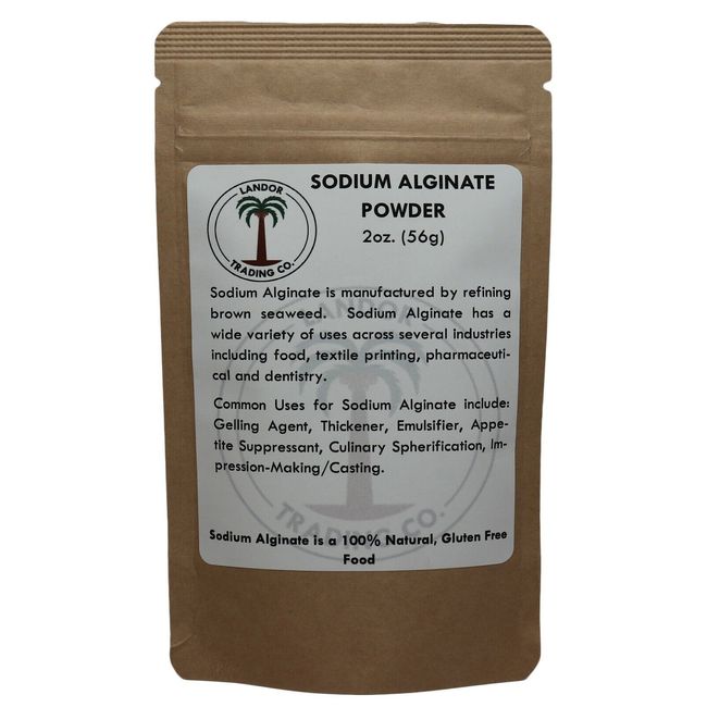 Sodium Alginate - 2 Ounces