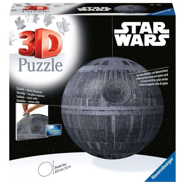 Ravensburger - 3D Puzzle Star Wars The Black Death, 540 Pieces, 10+ Years