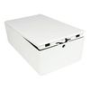 ENCLOSURE, ELECTRONIC, ABS, WHITE, Plastic Enclosures, Boxes & Cases, Qty.1 | CBEAC-04-WH