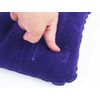 TTOA - Inflatable Travel Pillow | Rectangle Shape Navy Pillow | Size 45 x 30 cm