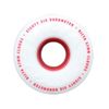 RICTA WHEEL DYNAMICS Unisex Clouds 86a Soft Cruiser Wheel, White Red, 57 mm UK