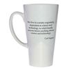 Carl Sagan Technology Quote Tall Latte Coffee or Tea Mug