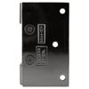 Polished Chrome Geneva 544 Series Wall Mount Offset Back Plate Hinge