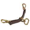 Shires Blenheim Leather Newmarket Attachment-Black Small