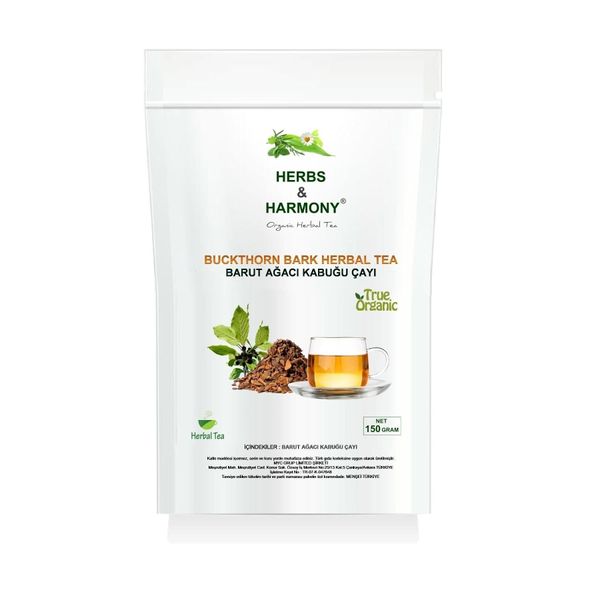 Buckthorn Bark Herbal Tea Barut Ağaci Kabuğu Bitki Çayı 150 gram