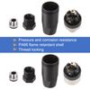 sourcing map 1Pcs 5 Pin M12 Female Aviation Connector Wire Plug A Coding 12mm Circular Sensor Connector Waterproof IP67 for Cable