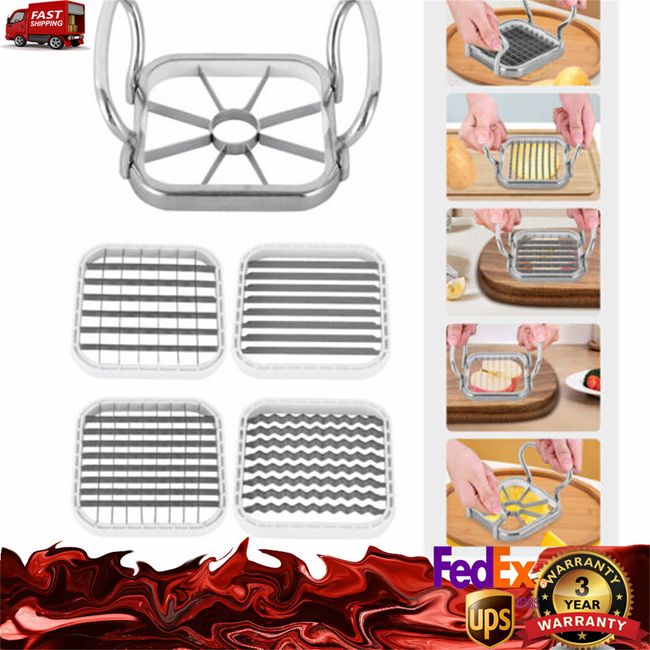 Potato Fries Cutter French Fry Vegetable Fruit Slicer Chopper Dicer For Kitchen