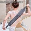 Yuka Washing, Rubber Back Scrub, Mud Gloves, Avalanched, Double-sided Use, Strong Rubbing, Unisex, Transparent Hanging Hook, Bath Goods, Includes 1 Hook (Gray)