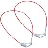 AB Tools Breakaway Towing Cable For Braked Trailers Caravans Hook And Clevis Pin End 2pc
