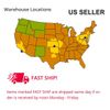 6 Pack LED Emergency Exit Light Adjustable 2 Head With Battery Back-up UL 924